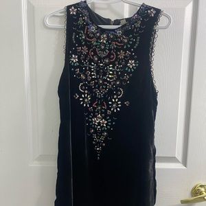 Bedazzled Mini Dress